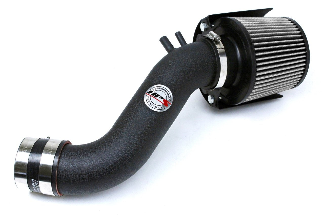 HPS Shortram Air Intake Kit 2016-2018 Kia Optima 2.4L Non Turbo, Includes Heat Shield, Black