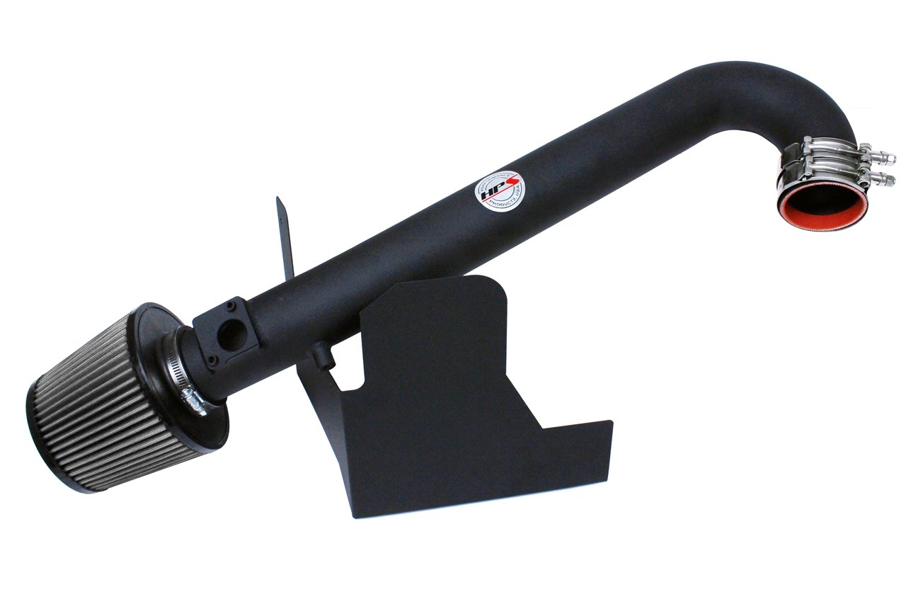 HPS Shortram Air Intake Kit 2011-2016 Subaru Forester 2.5L Non Turbo, Includes Heat Shield, Black