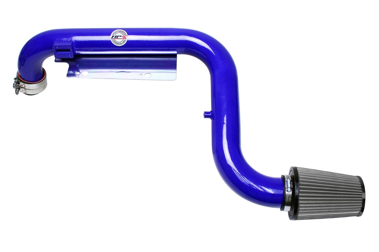 HPS Shortram Air Intake Kit 2006-2008 Volkswagen GTI 2.0T Turbo FSI, Includes Heat Shield, Blue