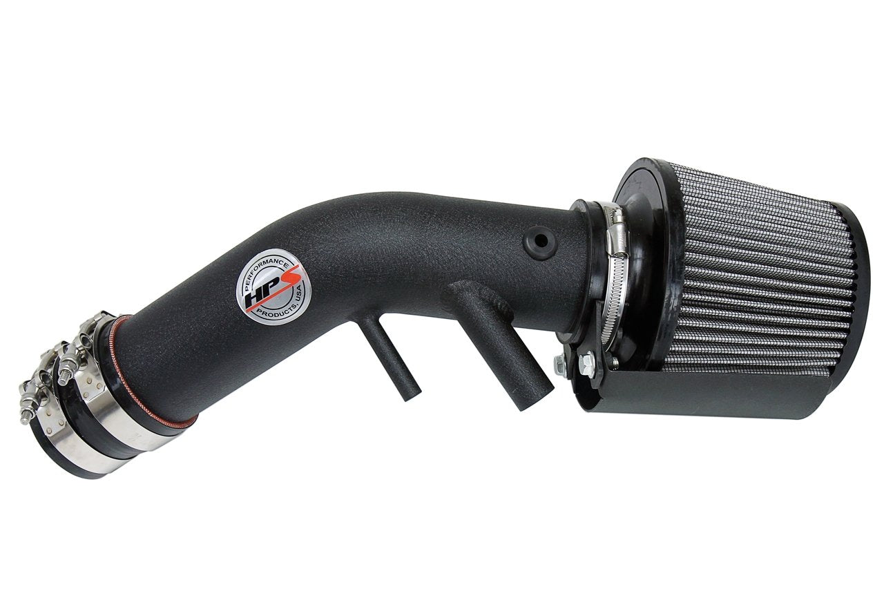 HPS Shortram Air Intake Kit 2015-2017 Hyundai Sonata Eco 1.6L Turbo, Includes Heat Shield, Black