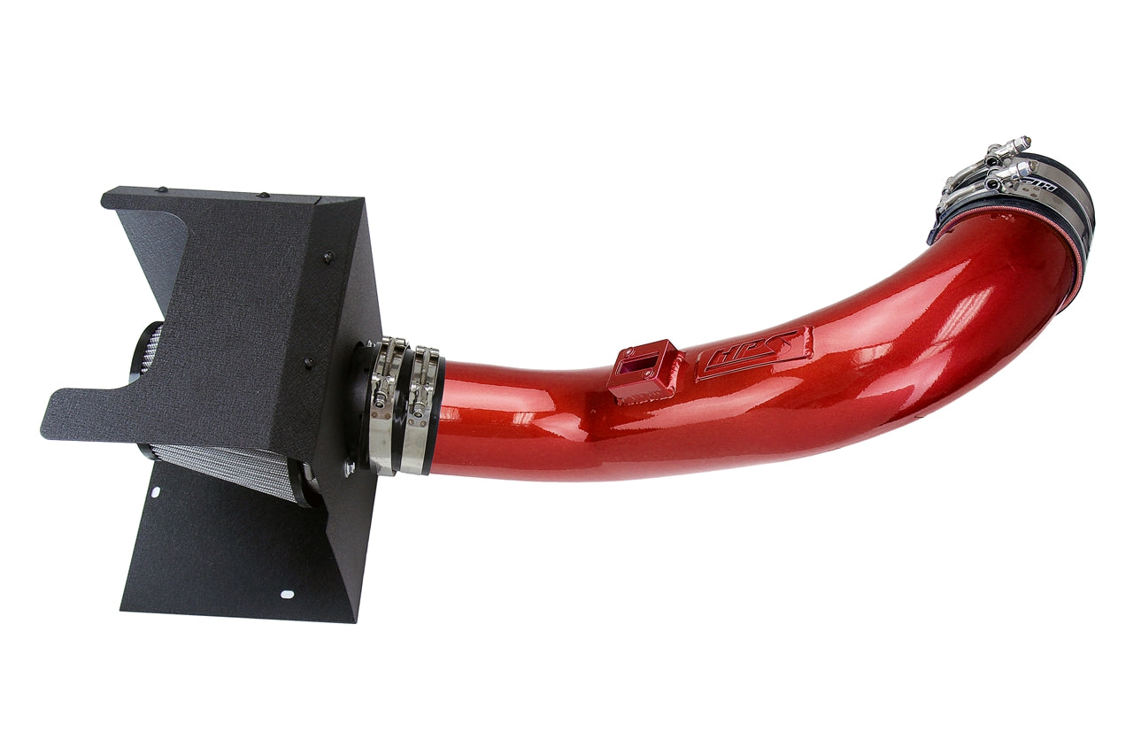 HPS Cold Air Intake Kit with Heat Shield Chevy 2017-2019 Silverado 3500 HD 6.6L V8 Duramax Diesel Turbo L5P