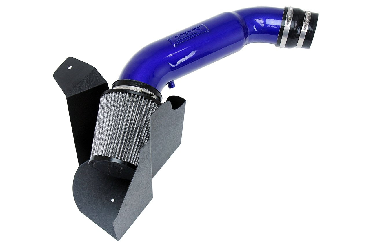 HPS Shortram Air Intake Kit 2012-2015 Audi A6 Quattro 3.0L Supercharged (C7), Includes Heat Shield