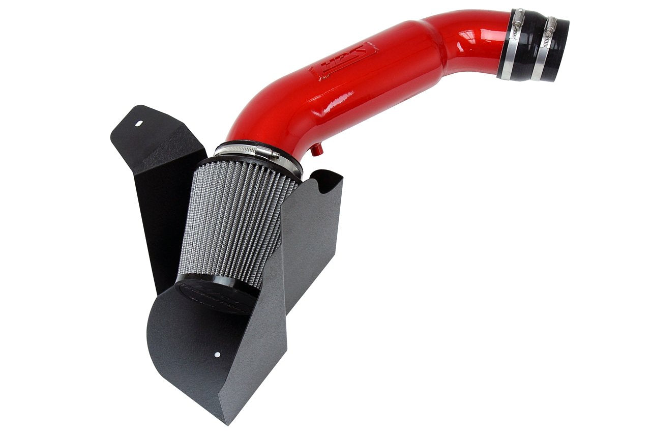 HPS Shortram Air Intake Kit 2012-2015 Audi A6 Quattro 3.0L Supercharged (C7), Includes Heat Shield