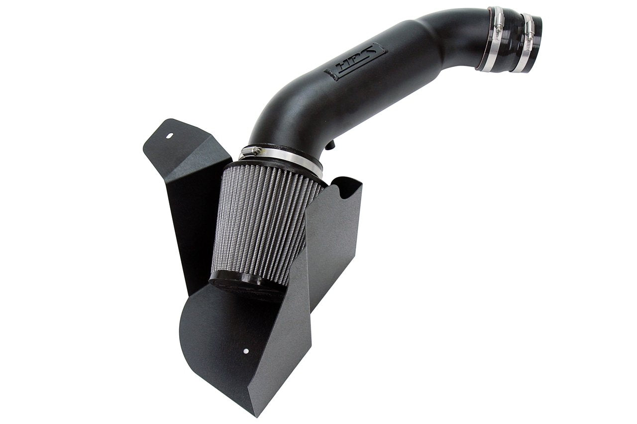 HPS Shortram Air Intake Kit 2012-2015 Audi A6 Quattro 3.0L Supercharged (C7), Includes Heat Shield