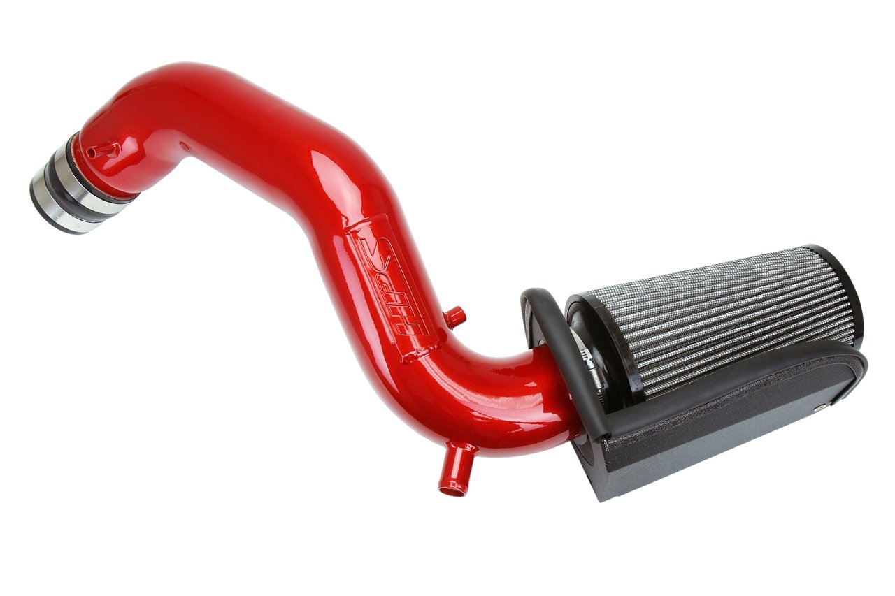 HPS Performance HPS Shortram Air Intake Kit 2019-2021 Hyundai Veloster 1.6L Turbo, Includes Heat Shield, 827-678