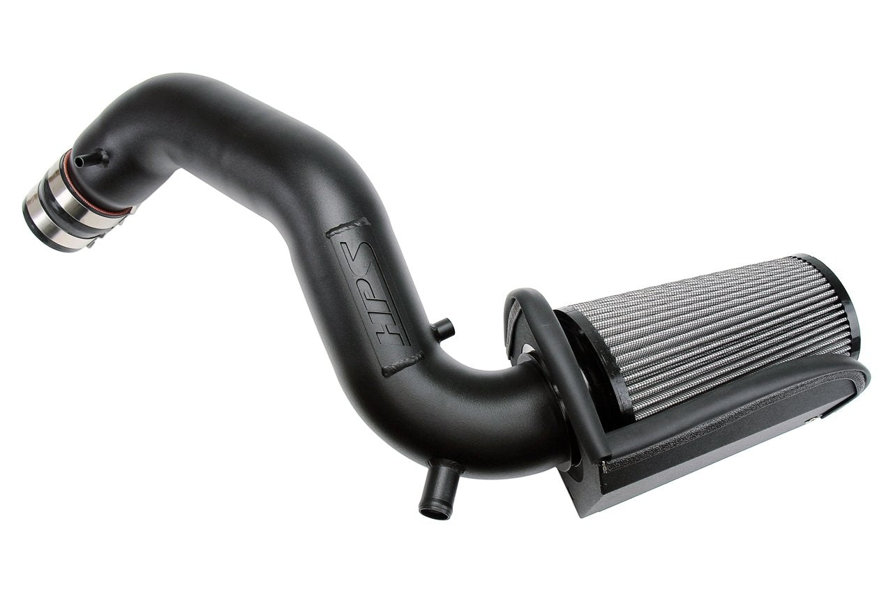 HPS Performance HPS Shortram Air Intake Kit 2019-2021 Hyundai Veloster 1.6L Turbo, Includes Heat Shield, 827-678
