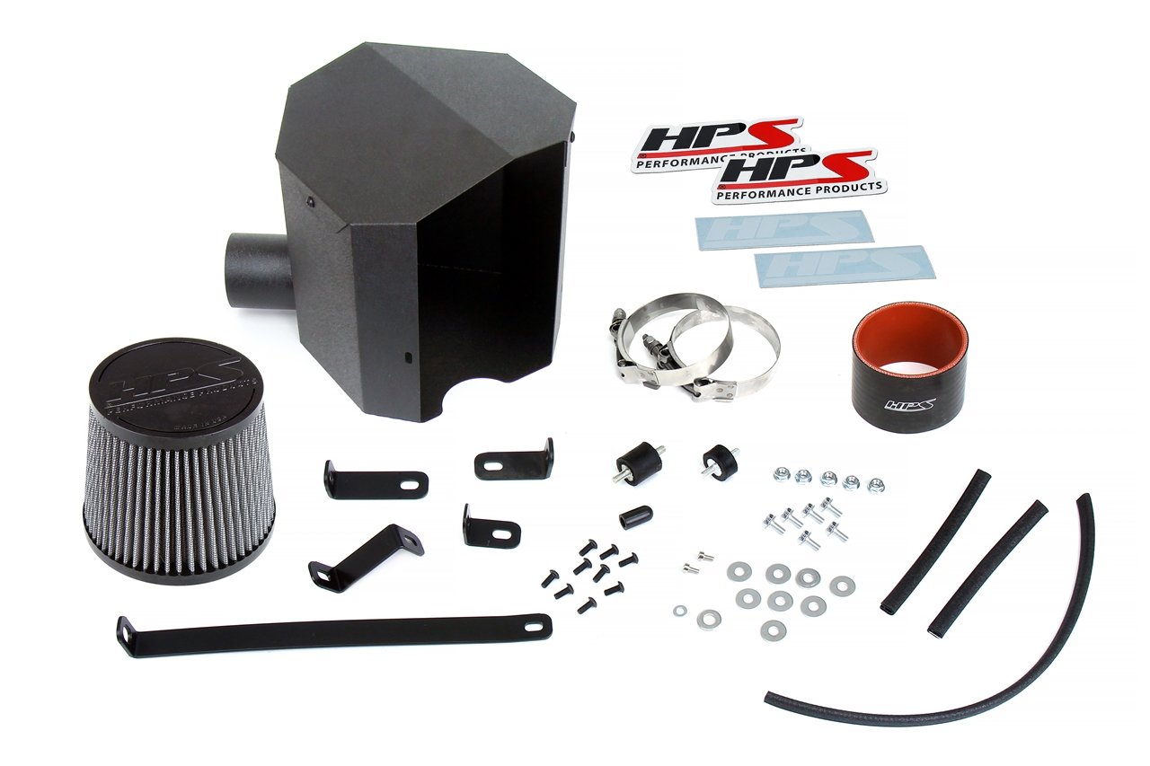 HPS Performance HPS All-New Shortram Air Intake Kit Toyota 2012-2017 Camry 2.5L, Includes Heat Shield, 827-691