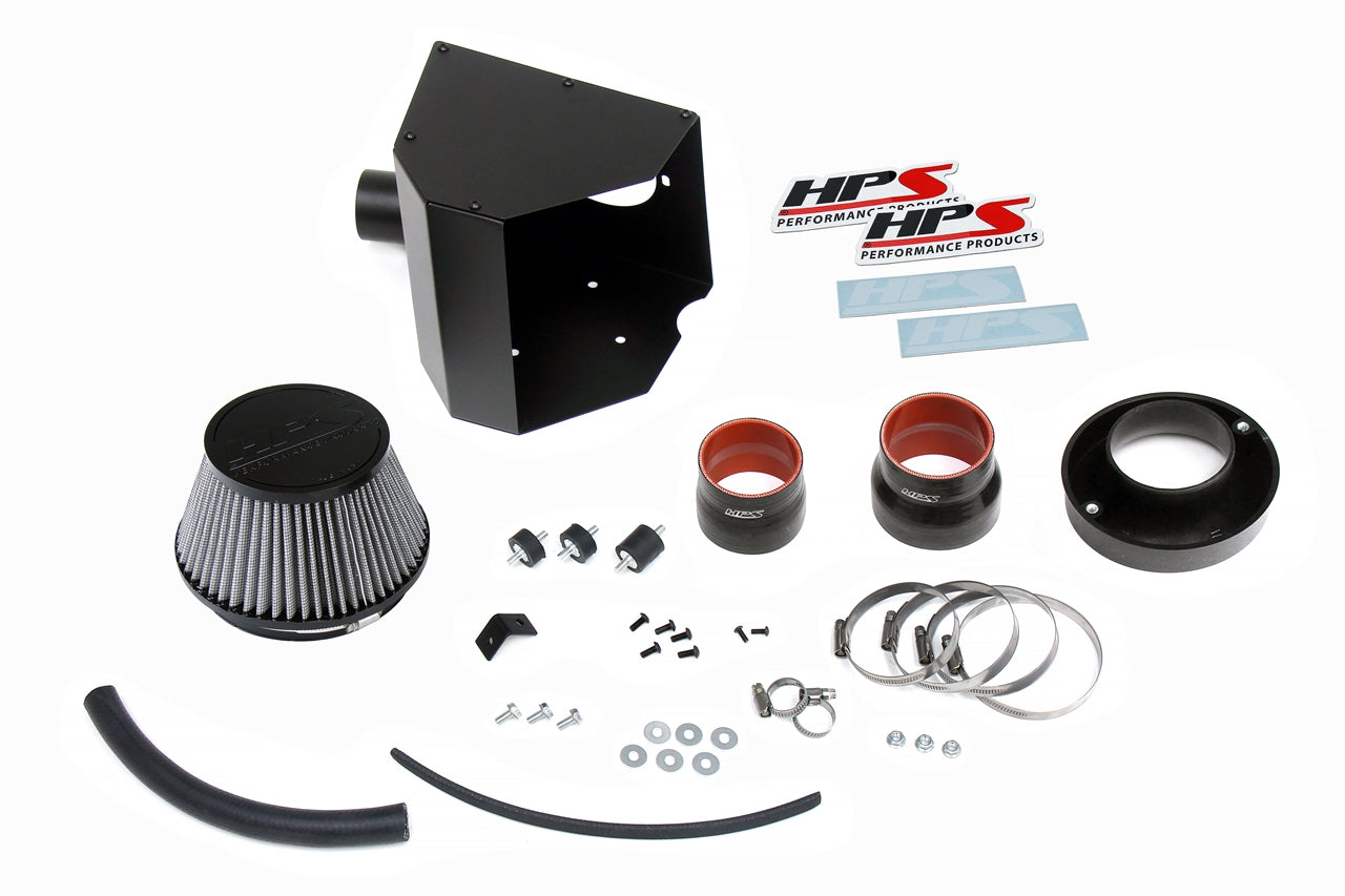 HPS Performance HPS Shortram Air Intake Kit with Heat Shield Toyota 2007-2009 Camry 2.4L , 827-693