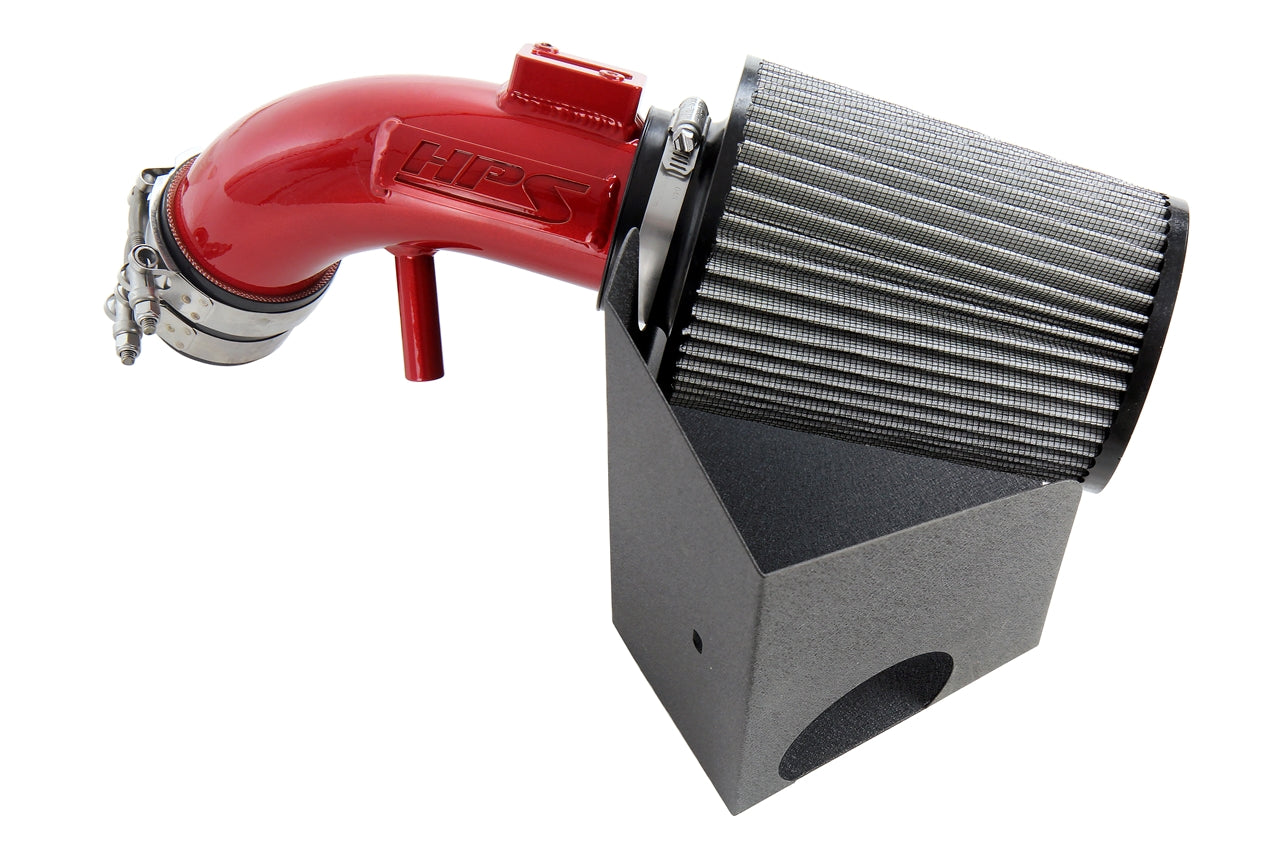 HPS Performance Air Intake Kit Honda 2006-2011 Civic 1.8L Gas, Includes Heat Shield, 827-694