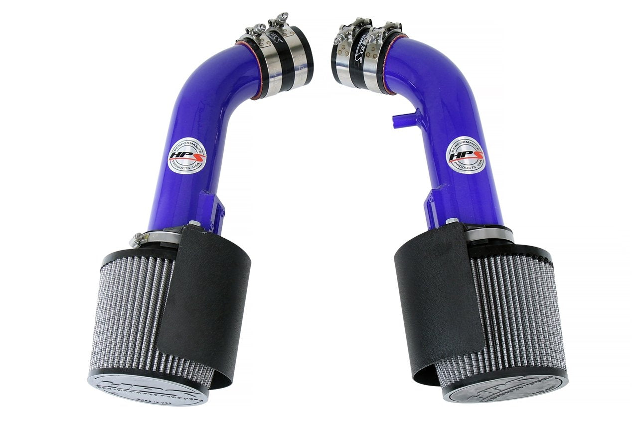 HPS Performance HPS Shortram Air Intake Kit Nissan 2009-2020 370Z 3.7L V6, Includes Heat Shield, 827-706