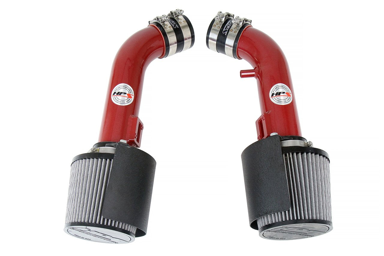HPS Performance HPS Shortram Air Intake Kit Infiniti 2008-2013 G37 3.7L V6, Includes Heat Shield, 827-706