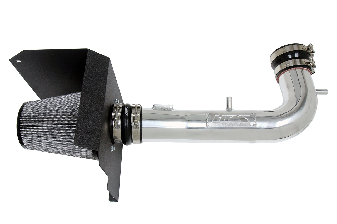 HPS Performance Air Intake Kit 2014-2018 Chevy Silverado 1500 6.2L V8, Includes Heat Shield, 827-707