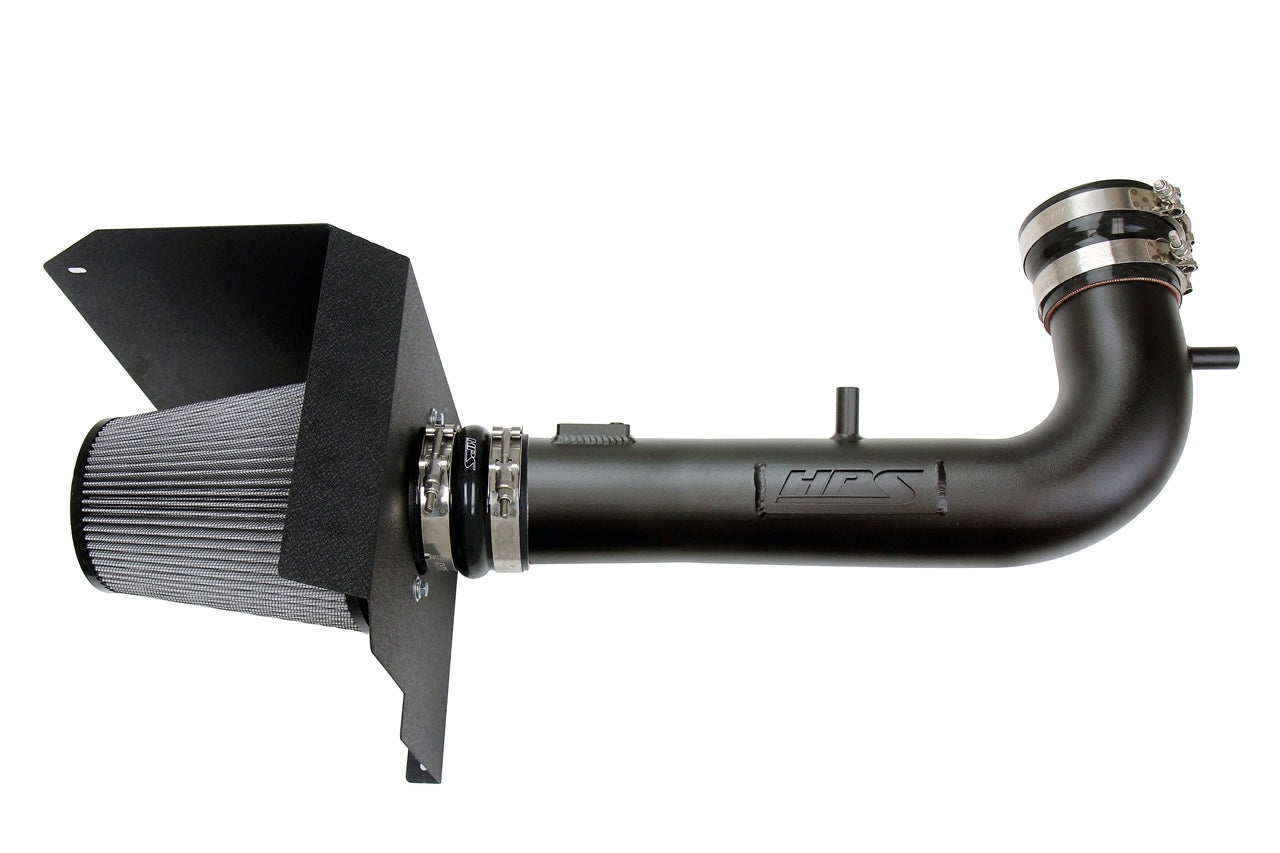 HPS Performance Air Intake Kit 2014-2018 Chevy Silverado 1500 6.2L V8, Includes Heat Shield, 827-707