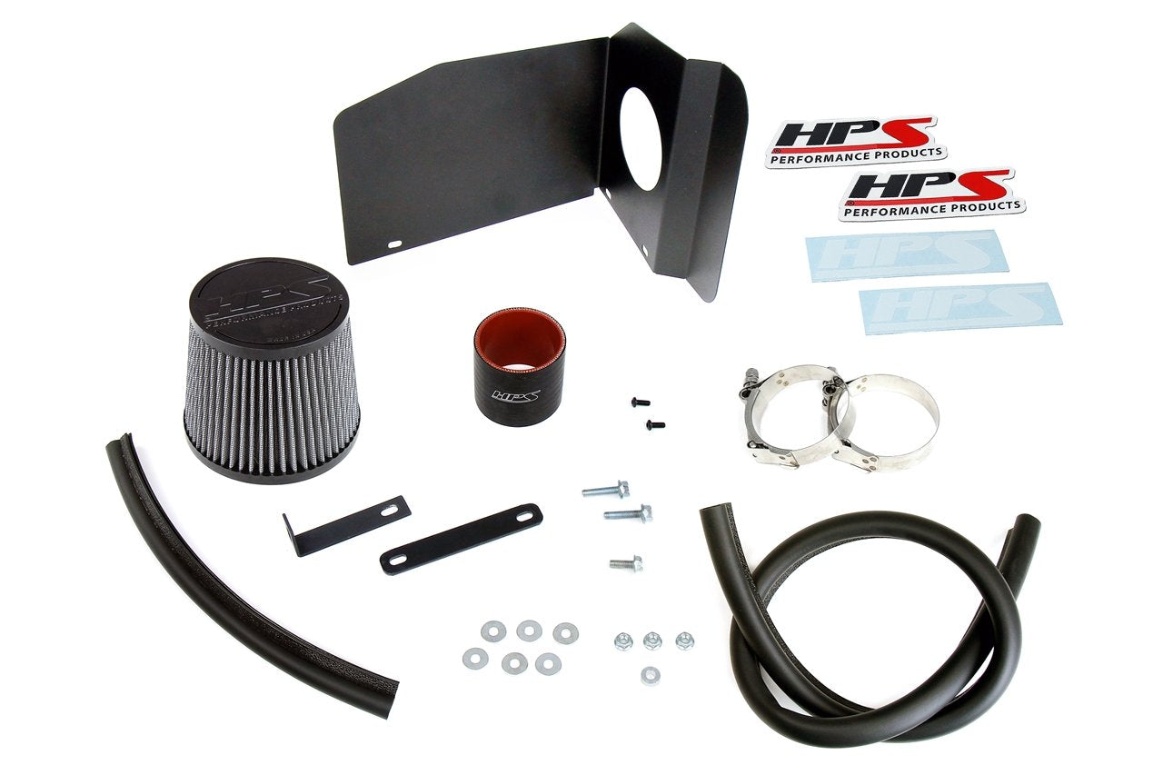 HPS Performance Products Air Intake Kit Toyota 2020-2022 Corolla 1.8L Gas, Includes Heat Shield, 827-708