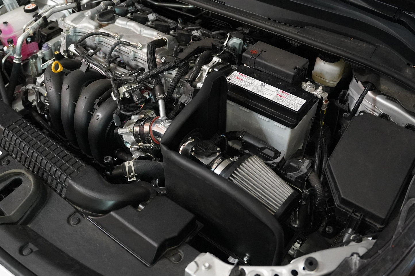 HPS Performance Products Air Intake Kit Toyota 2020-2022 Corolla 1.8L Gas, Includes Heat Shield, 827-708