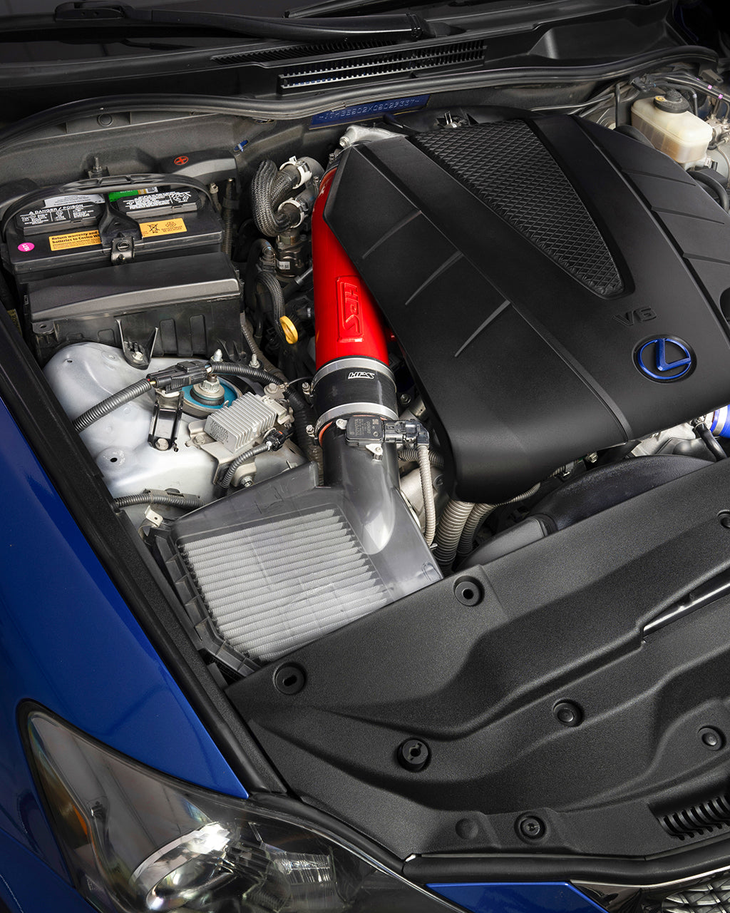 HPS Performance Air Intake System 2006-2013 Lexus IS250 2.5L V6, 827-710