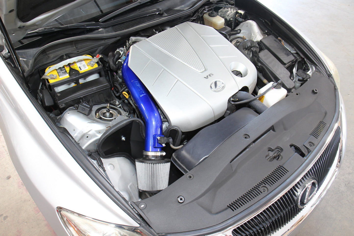 HPS Performance Products Cold Air Intake Kit Lexus 07-11 GS350 3.5L V6, 827-720