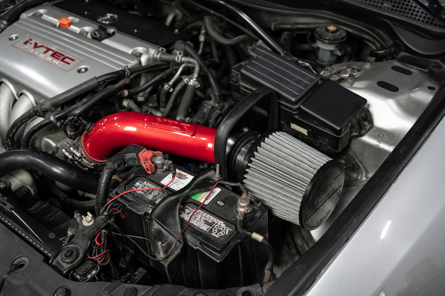 HPS Performance Air Intake Kit with Heat Shield, 2004-2008 Acura TSX 2.4L, 827-737