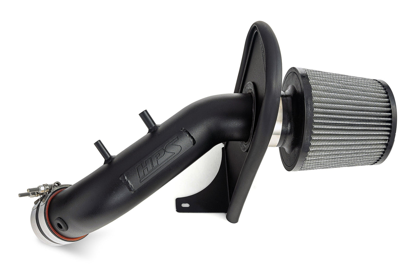 HPS Performance Air Intake Kit with Heat Shield, 2003-2006 Honda Accord 2.4L without MAF sensor, 827-737