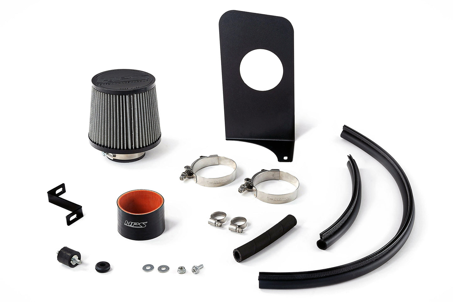 HPS Performance Air Intake Kit with Heat Shield, 2004-2008 Acura TSX 2.4L, 827-737