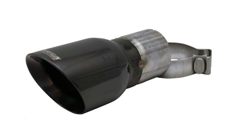Corsa Performance Single Universal 3.0in Inlet / 4.0in Outlet Black PVD Pro-Series