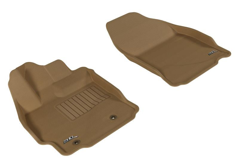 3D MAXpider 2014-2016 Scion TC Kagu 1st Row Floormat - Tan L1SC00411502