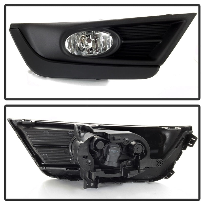 Spyder 17-18 Honda CRV OEM Fog Lights w/Switch & Cover - Clear (FL-HCRV2017-T-C) 5084903