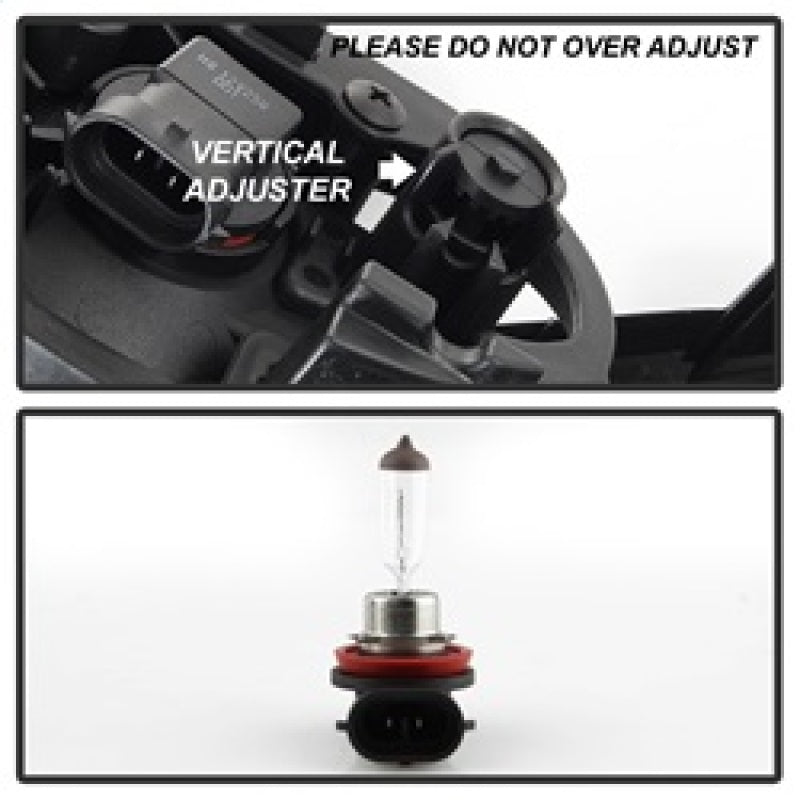 Spyder 17-18 Honda CRV OEM Fog Lights w/Switch & Cover - Clear (FL-HCRV2017-T-C) 5084903