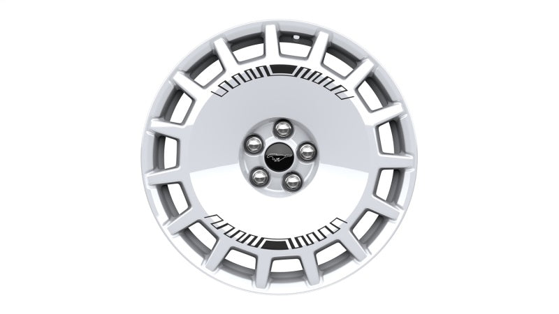 Ford Racing 21-24 Mustang Mach-E Gloss White Rally Wheel Kit M-1007K-MMER