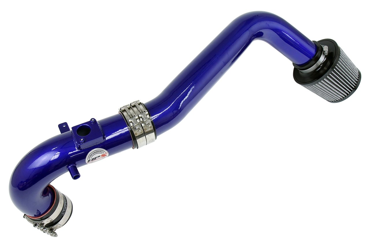 HPS Performance Products Cold Air Intake Kit 2011-2016 Scion tC 2.5L, Converts to Shortram, Blue