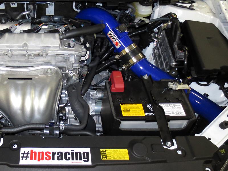 HPS Performance Products Cold Air Intake Kit 2011-2016 Scion tC 2.5L, Converts to Shortram, Blue