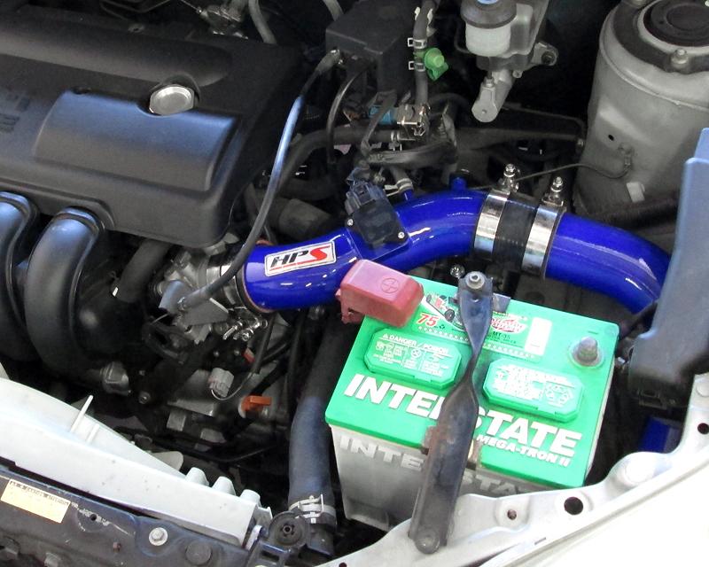 HPS Performance Cold Air Intake Kit 2003-2004 Toyota Corolla 1.8L, Converts to Shortram, Blue