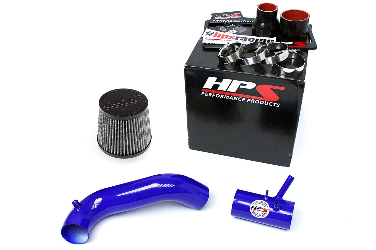 HPS Cold Air Intake Kit 2013-2014 Dodge Dart 1.4L Turbo, Blue