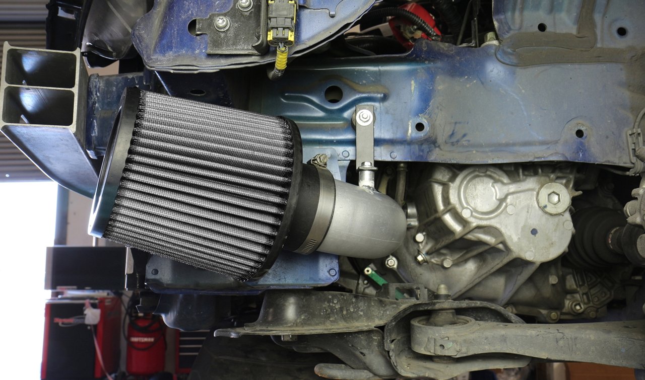 HPS Cold Air Intake Kit 2006-2011 Honda Civic Si 2.0L, Polish