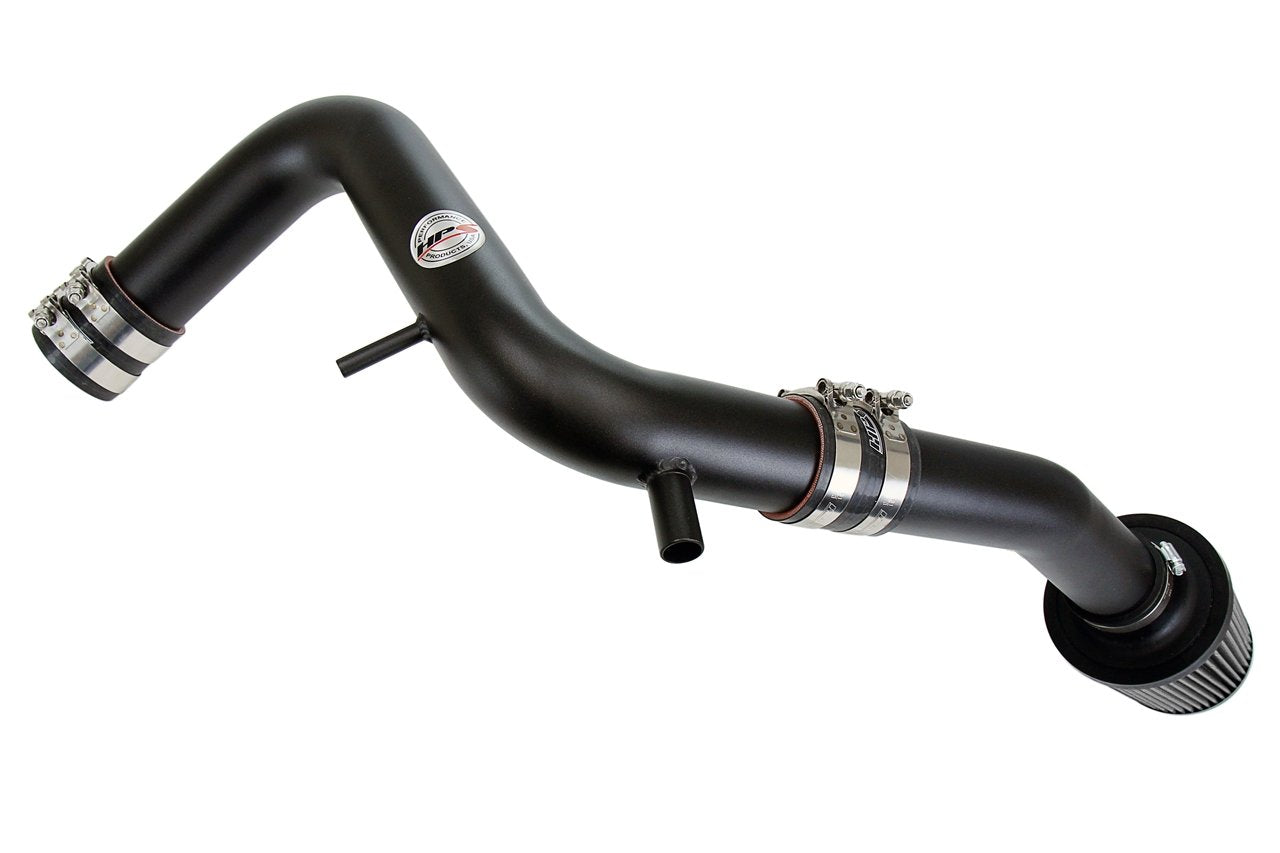 HPS Cold Air Intake Kit 2013-2017 Hyundai Veloster 1.6L Turbo, Converts to Shortram, Black