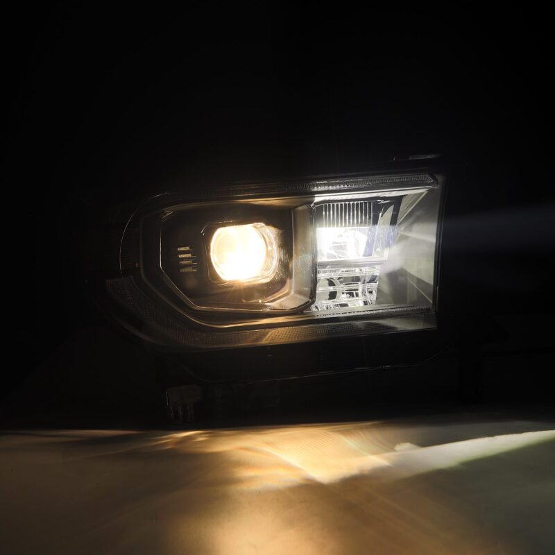 AlphaRex 07-13 Toyota Tundra/08-17 Sequoia G2 PRO-Series Projector Headlights Black -NO Lvl Adjuster 880829 *Discontinued