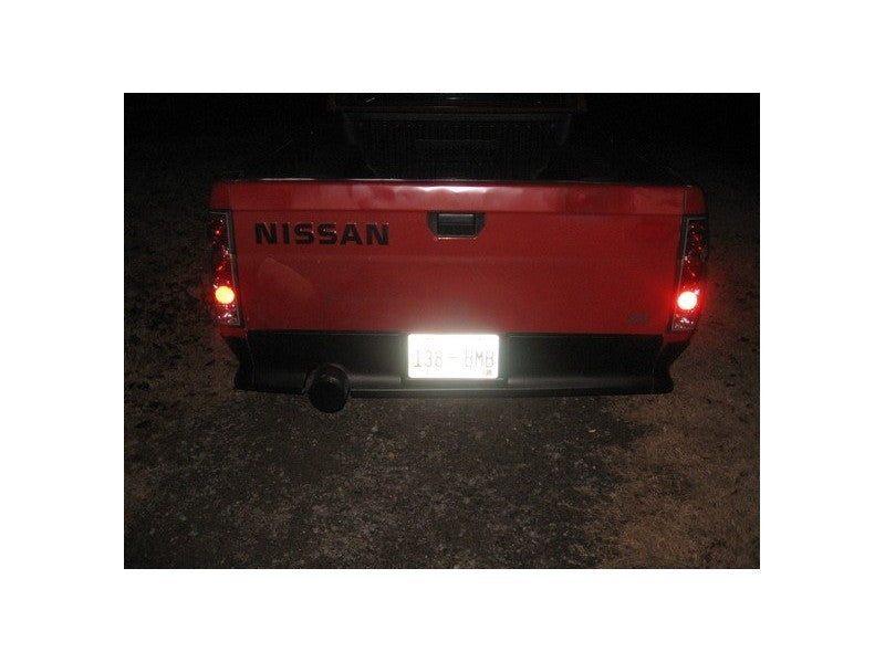 Spyder Nissan Hardbody 86-97 Euro Style Tail Lights Chrome ALT-YD-NH86-C 5006882