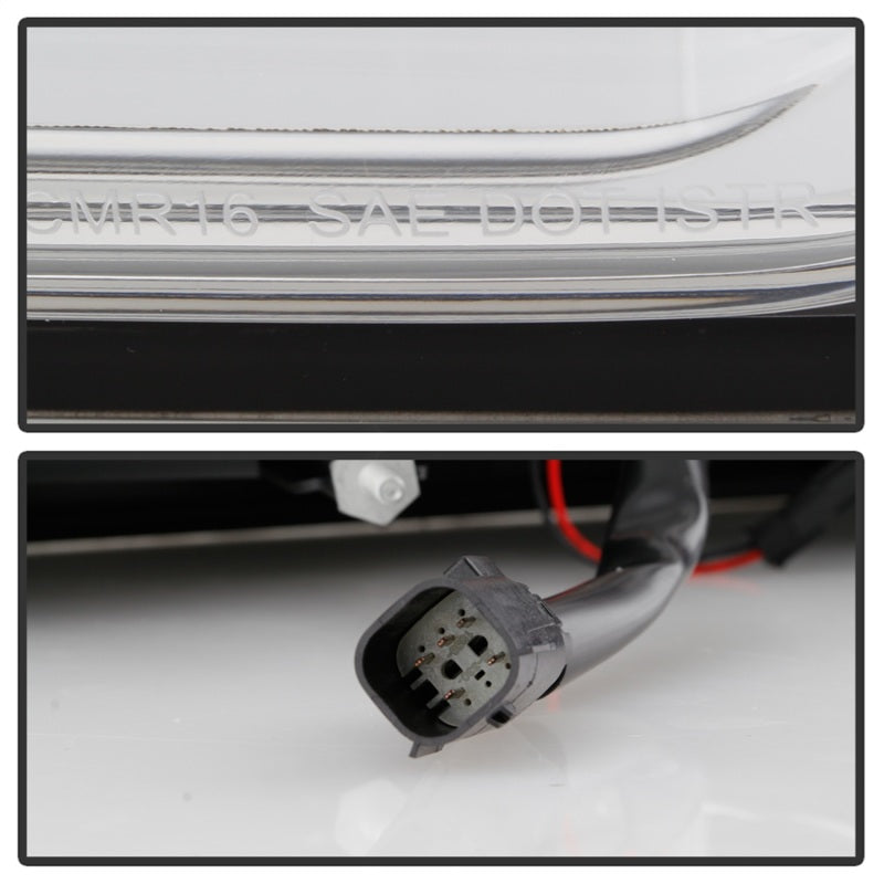 Spyder Chevy Camaro 16-18 Halogen LED Tail Lights Chrome ALT-YD-CCAM16HAL-SEQ-C 5087225