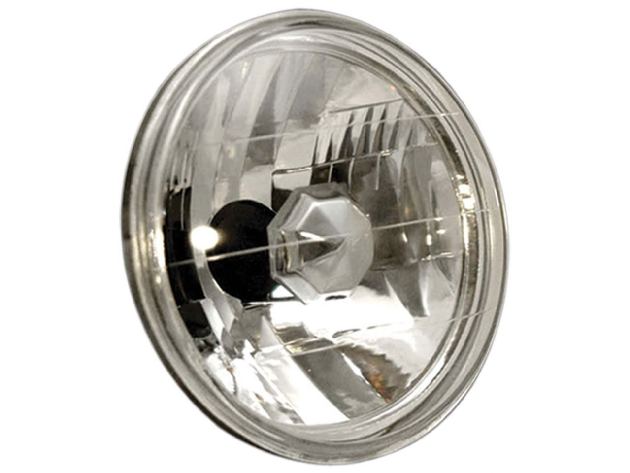 Anzo Universal Headlight Universal H4 7in Round Halogen Universal Headlight