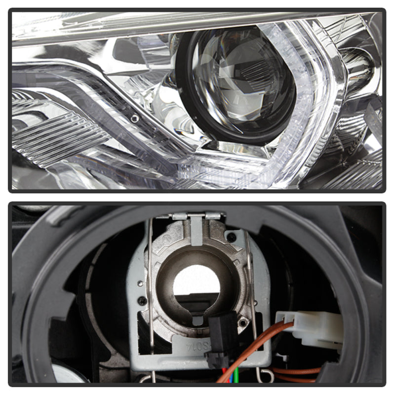 Spyder Signature BMW F30 3 Series 12-14 4DR Projector Headlights - Chrome (PRO-YD-BMWF3012-AFSHID-C) 5086822