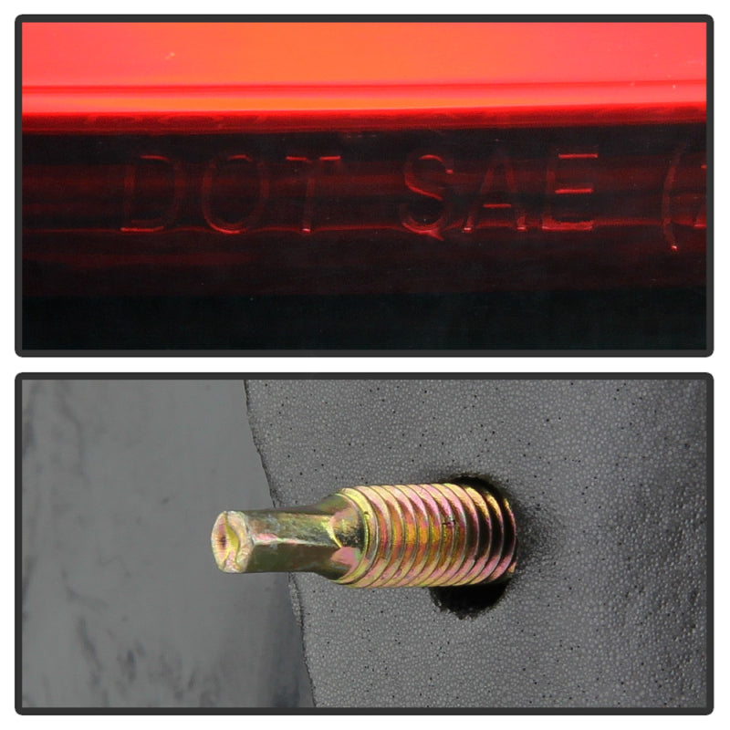 Spyder 08-11 Subaru Impreza WRX 4DR LED Tail Lights - Red Clear ALT-YD-SI084D-LED-RC 5087973