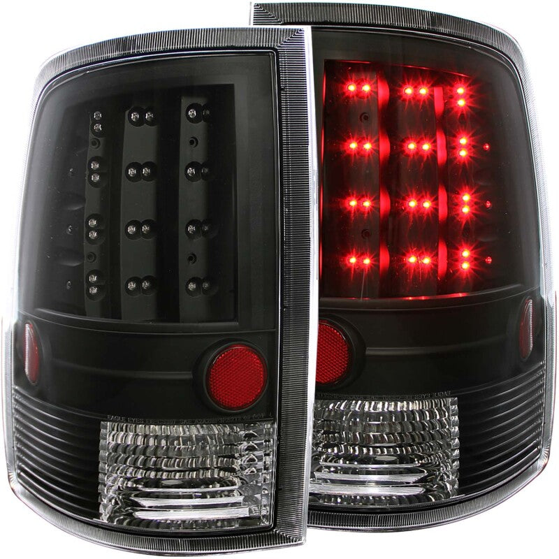 Anzo 2009-2015 Dodge Ram 1500 LED Taillights Black