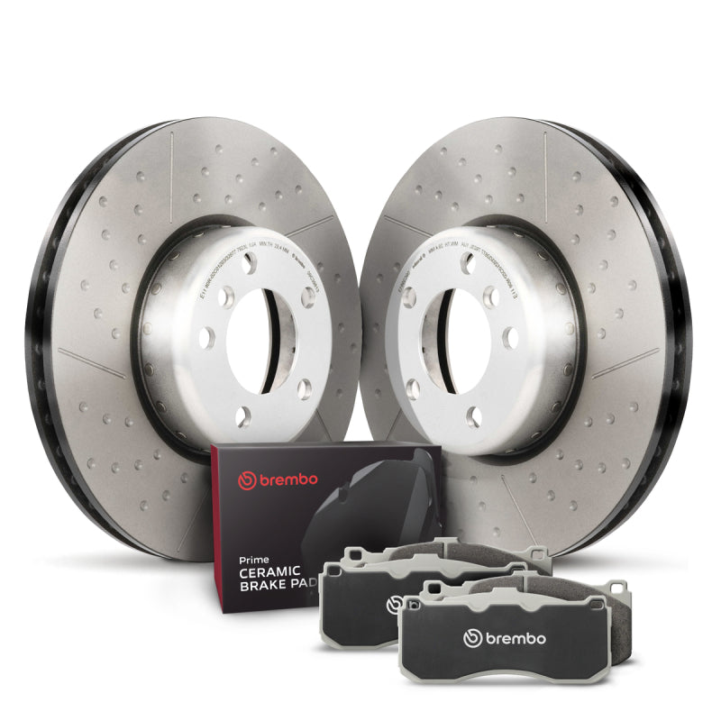 Brembo OE 12-15 BMW 328i/14-15 428i Rear Disc Brake Kit KT00711