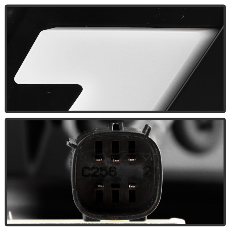 SPYDER 21-23 Ford F150 (Factory Halogent) Light Bar LED Tail Lights - Black (ALT-YD-FF15021HAL-BK) 5088772
