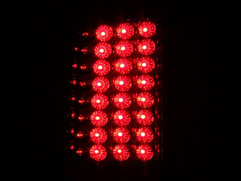 Anzo 2008-2015 Ford F-250 LED Taillights Red/Clear
