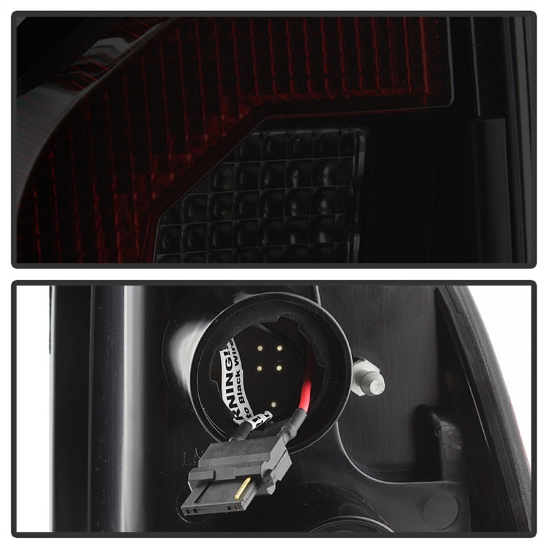 Spyder 05-15 Toyota Tacoma LED Tail Lights (Not Compatible w/OEM LEDS) - Smoke ALT-YD-TT05V2-LB-BSM 5085474
