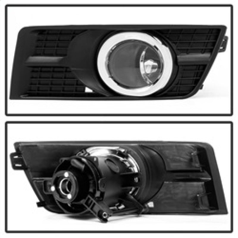 Spyder Cadillac SRX 2010-2015 OEM Style Fog Lights W/Universal Switch Clear FL-CASRX10-C 5080479