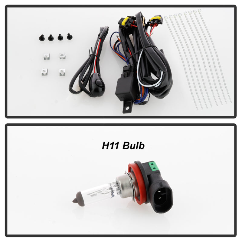 Spyder VW Jetta 19-20 OEM Style Fog Lights w/Universal Switch - Clear (FL-VJ2019-C) 5087164
