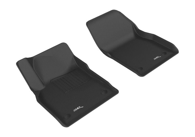 3D MAXpider 2016-2019 Buick Cascada Kagu 1st Row Floormat - Black L1BC03211509