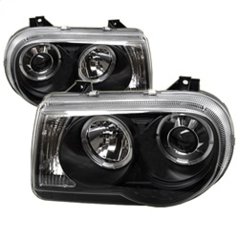 Spyder Chrysler 300C 05-10 Projector Headlights LED Halo LED Blk (Not Included) PRO-YD-C300C-HL-BK 5009135